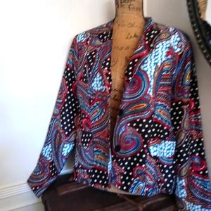 Silky Paisley Jacket #Valentine's